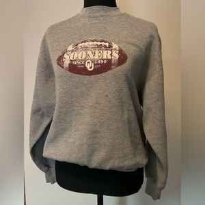 Oklahoma Sooners OU sweatshirt Sz Xs/S